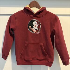 Florida State Seminoles Hoodie Youth Large 7 Red NCAA Football‎ Sweatshirt Kids